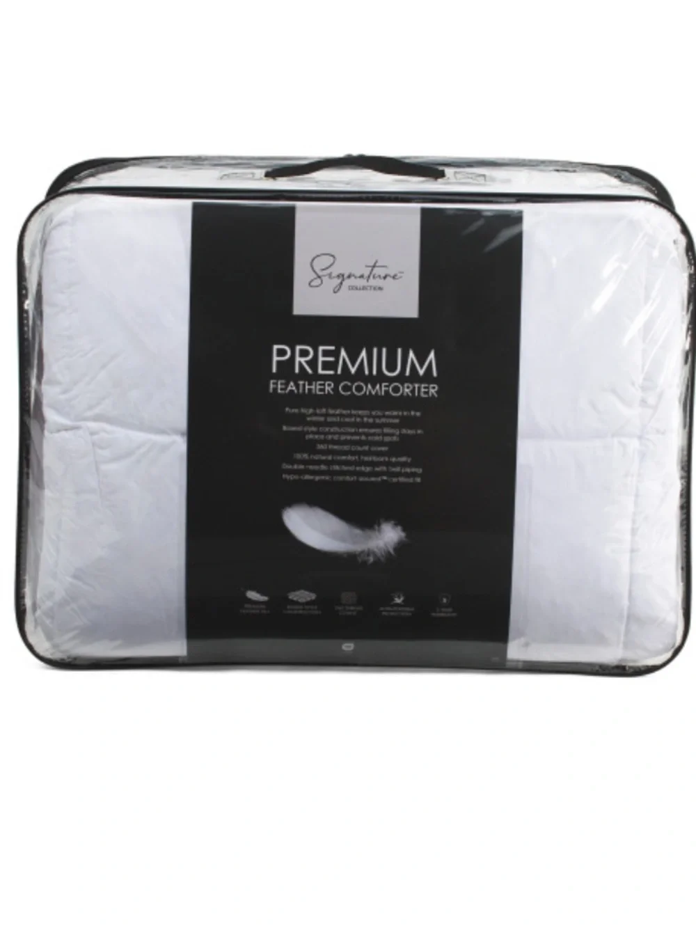 Signature Premium White Feather Comforter